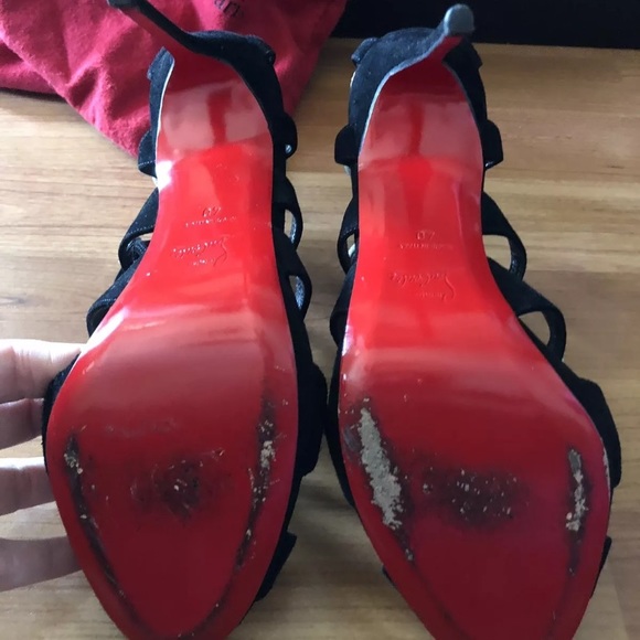 Limited Christian Louboutin crystal heels 40 - Picture 6 of 8
